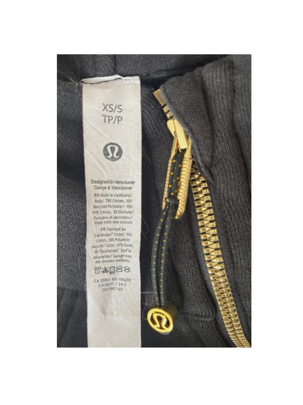 Lululemon Scuba Oversized Half-Zip Hoodie - Picture 4 of 4